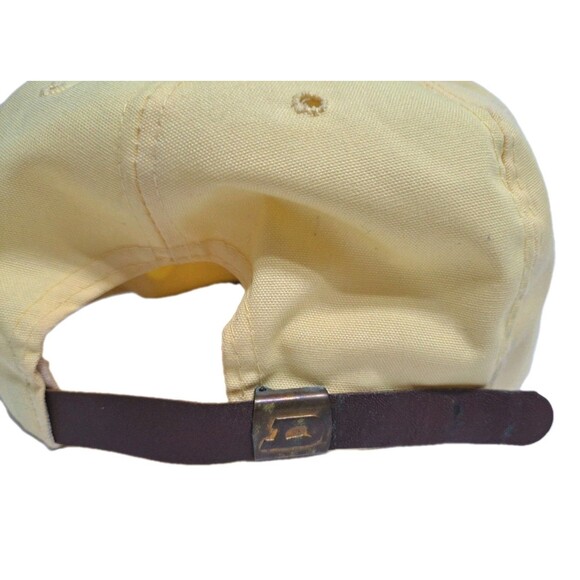 Vintage Masters Golf Rope Derby Hat Cap Yellow Green Augusta USA Made - Picture 5 of 10